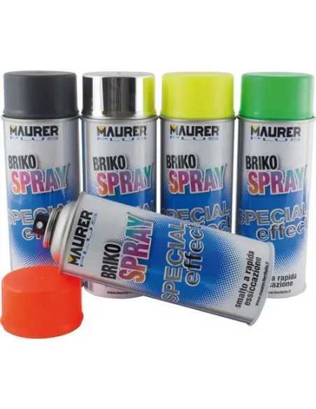 BRIKO SPRAY MAURER PLUS 400ML BIANCO 800° ALTA TEMP - MAURER-PLUS | Utensili Store