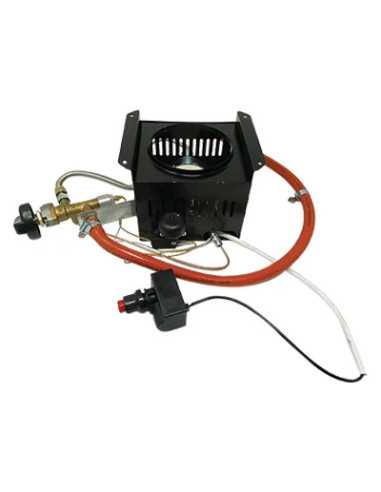 BRUCIATORE STUFA GAS ROUND PATIO DOMUS - DOMUS | Utensili Store