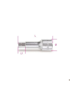 Beta Utensili BUSSOLA A GIRAVITE ESAGONALE 1/2 ME