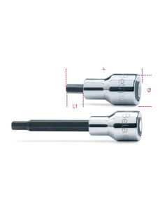 Beta Utensili - BUSSOLE A GIRAVITE ESAGONALE 1/2 PE