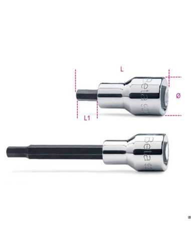 BUSSOLE A GIRAVITE ESAGONALE 1/2 PE 6L - Beta Utensili | Utensili Store