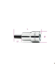 Beta Utensili - BUSSOLE A GIRAVITE ESAGONALE 3/8 PE 5