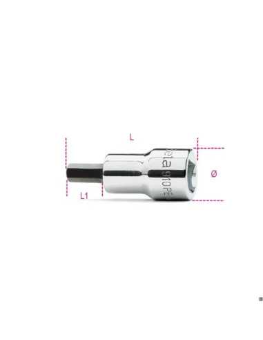BUSSOLE A GIRAVITE ESAGONALE 3/8 PE 5 - Beta Utensili | Utensili Store