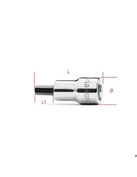 BUSSOLE A GIRAVITE ESAGONALE 3/8 PE 5 - Beta Utensili | Utensili Store