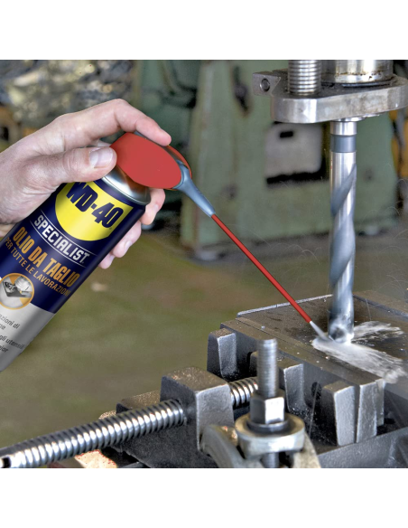 Olio da Taglio - Spray Doppia Posizione - Per lame, trapani, rubinetti - 400ml - WD-40 Specialist | Utensili Store