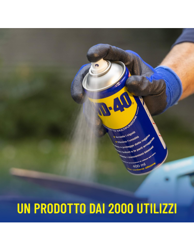 LUBRIFICANTE MULTIFUNZIONE SPRAY 400ml. - WD-40 | Utensili Store