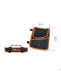 Beta Utensili - BUSTE TESSUTO VUOTE LUNGHE 6 TASCHE
