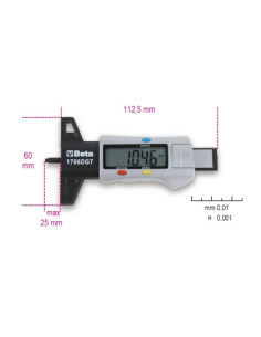 Beta Utensili - CALIBRI DGT BATTISTRADA PNEUMATICI