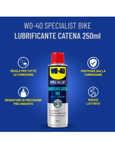 WD-40 Original Lubrificante Catena per Tutte le Condizioni Bike 2
