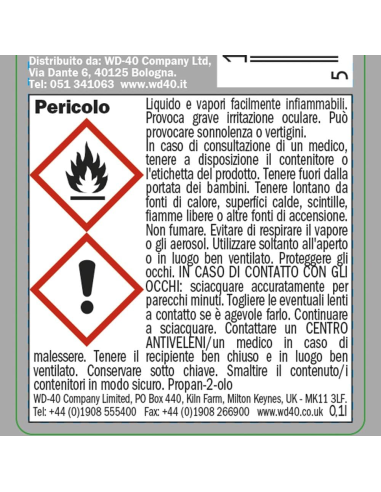Lubrificante Catena Bike - Per Condizioni Asciutte - Sistema contagocce - 100ml - WD-40 Specialist | Utensili Store
