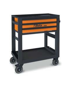 Beta Utensili CARR.SERVICE 3 DRAW.FULL ORANGE