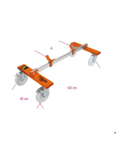 Beta Utensili - CARRELLI MOVIM. VEICOLI SENZA AVANTRENO