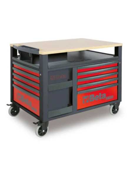 CARRELLI S/TANK (10) RED RSC28-R - Beta Utensili | Utensili Store