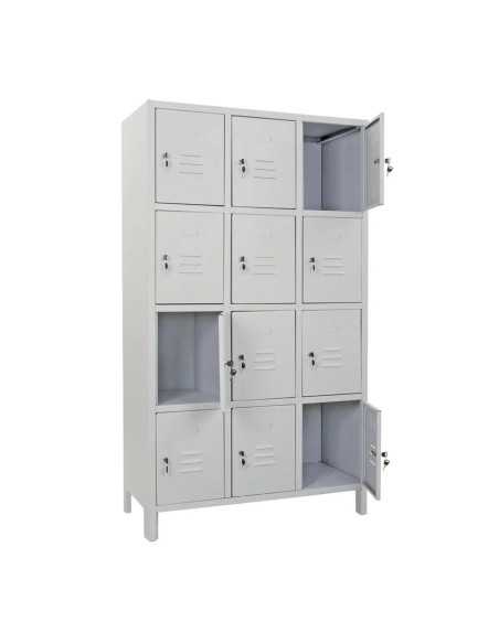 CASELLARIO METALLO 12 POSTI - Senza Marca | Utensili Store