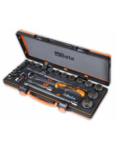 Beta Utensili CASS. 22PZ BUSSOLE MULT.UNIV. 1/2 U/C17M