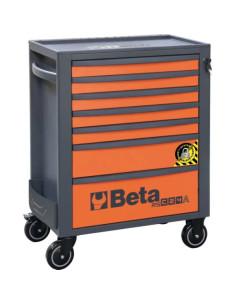 Beta Utensili CASS. ANTIRIB. 7 DRAWERS RED