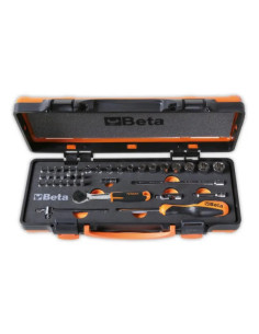 Beta Utensili CASS.39PZ BUSS MULT.UNIV +INS 1/4 U/C12M