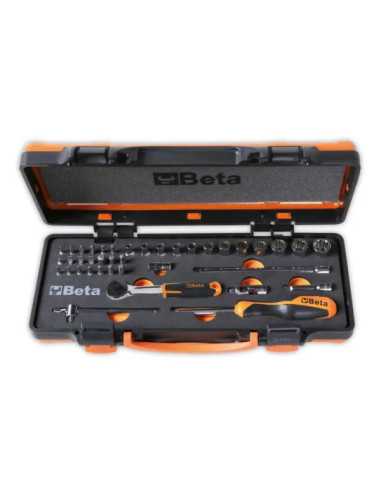 CASS.39PZ BUSS MULT.UNIV +INS 1/4 U/C12M - Beta Utensili | Utensili Store