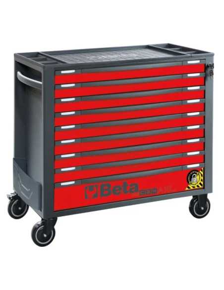 CASS.ANTIR.XL 9 DRAWERS RED - Beta Utensili | Utensili Store