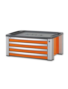 Beta Utensili CASSETT. TOP 4 CASSETTI VUOTE ORANGE T-O