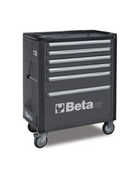 CASSETT.6 DRAWERS VUOTE GREY C37 - Beta Utensili | Utensili Store