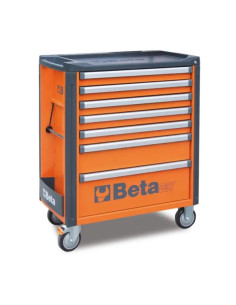 Beta Utensili CASSETT.7 DRAWERS VUOTE ORANGE C37