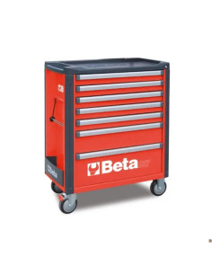 Beta Utensili CASSETT.7 DRAWERS VUOTE RED C37