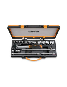 Beta Utensili CASSETTE 17PZ ESAGONALI 1/2 A/C12