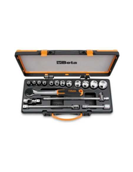 CASSETTE 17PZ ESAGONALI 1/2 A/C12 - Beta Utensili | Utensili Store