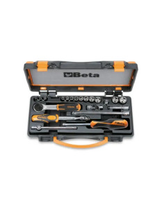 Beta Utensili CASSETTE 21PZ ASSORTIMENTO 1/4