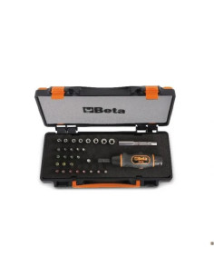 Beta Utensili CASSETTE GIRAVITI DINAM. + 30 ACCES. 1/4