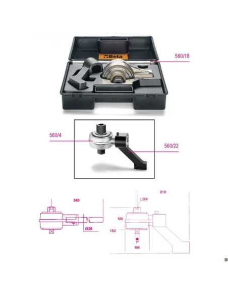 CASSETTE MOLTIPLIC. 5:1 NM 2700 /C4 PLUS - Beta Utensili | Utensili Store