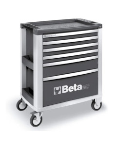 Beta Utensili - CASSETTIERE 6 CASSETTI VUOTE GREY