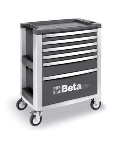 CASSETTIERE 6 CASSETTI VUOTE GREY - Beta Utensili | Utensili Store