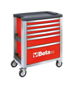 Beta Utensili CASSETTIERE 6 CASSETTI VUOTE RED