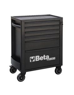 Beta Utensili CASSETTIERE 6 DRAWERS BLACK RSC24/6-N