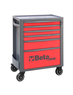 Beta Utensili CASSETTIERE 6 DRAWERS RED