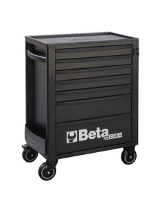 Beta Utensili CASSETTIERE 7 DRAWERS BLACK