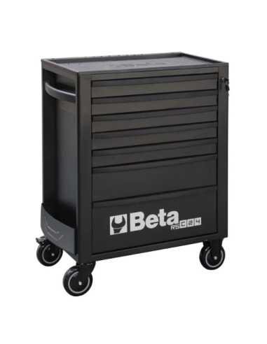 CASSETTIERE 7 DRAWERS BLACK - Beta Utensili | Utensili Store