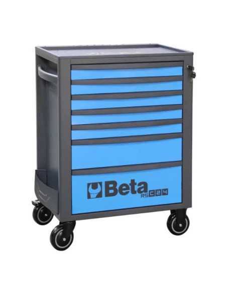 CASSETTIERE 7 DRAWERS BLUE RSC24/7-B - Beta Utensili | Utensili Store