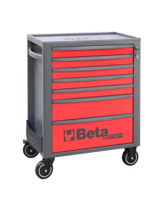 Beta Utensili CASSETTIERE 7 DRAWERS RED