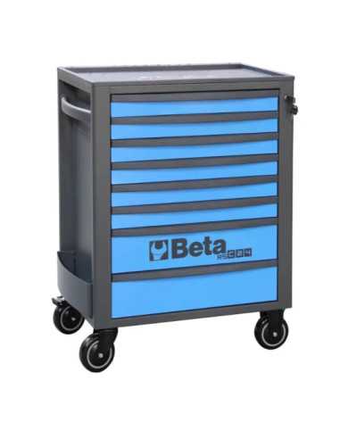 CASSETTIERE 8 DRAWERS BLUE RSC24/8-B - Beta Utensili | Utensili Store