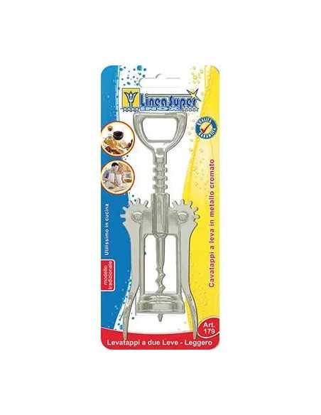 CAVATAPPI DUE LEVE SUPER DE LUCA - DELUCA | Utensili Store