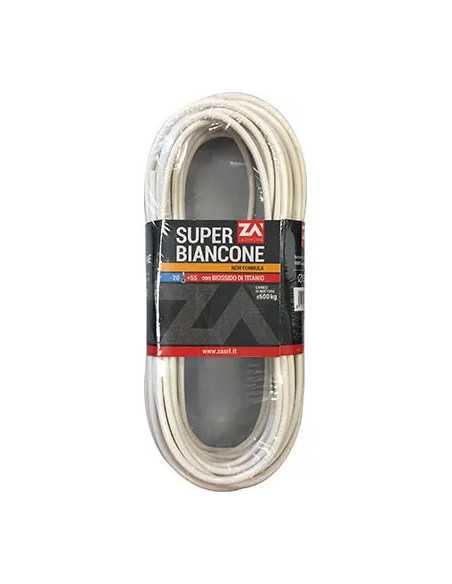 CAVETTO ACCIAIO ZINCATO SUPER BIANCONE - ZA | Utensili Store