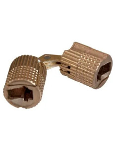 GENERICA Cerniera a cilindro invisibile ottone lucido