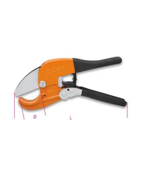 CESOIA A CRICCHETTO TUBI IN PVC - Beta Utensili | Utensili Store