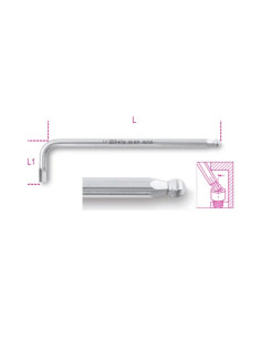 Beta Utensili CH MASCHIO INOX PUNTA SFERICA ES-BP4