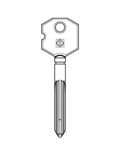 SILCA CHIAVE A CROCE OMEC XOC1