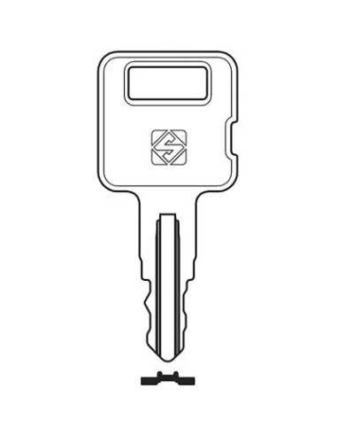 CHIAVE AUTO CATERPILLAR CTR2R - SILCA | Utensili Store