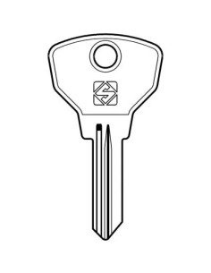 SILCA CHIAVE AUTO FIAT SIP10R SILCA